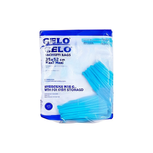 Bolsas para congelador 10 unidades (35 x 52 cm) con cierres GELO Azul transparente 504091 - Product Image 2