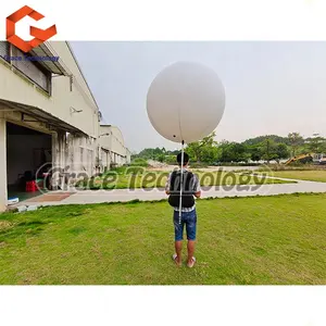 Advertising Inflatable Backpack Walking Balloon With LED Lighting