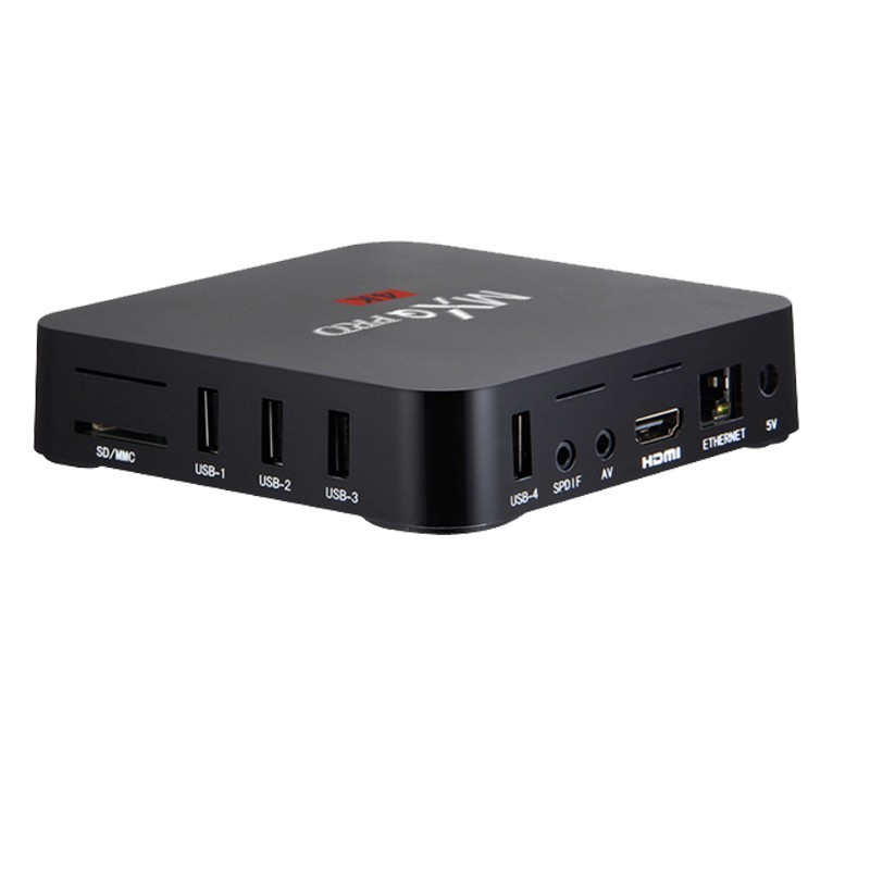 MXQ pro 4K Android 7,1 Smart Box 4K HD 3D 2,4G WiFi S905W Quad Core reproductor multimedia smart tv android tv box 2GB 16GB