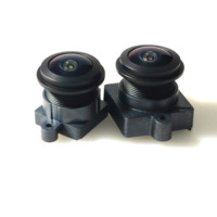 1.98mm F1.8 175 °   Objectif ultra grand angle M12 OKS-3604-A65-650 étanche IP68 2G4P+IR pour caméra de sécurité panoramique de voiture 2MP