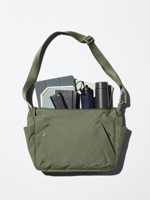 Sac à bandoulière utilitaire pour usage quotidien, sac bandoulière en nylon Ripstop résistant à l'eau, multi-compartiments, couleur personnalisée