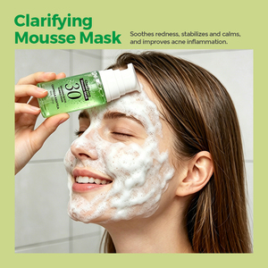 Masque bulle sans rinçage Nettoyage en profondeur du visage à la Madecassoside Soulage les rougeurs Tonique bulle Cloud <span class=keywords><strong>Surf</strong></span> Fabricant - Product Image 2