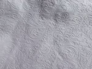 Bán buôn chải nóng bán vải 100% polyester sợi nhỏ nhuộm vải dập nổi cho bộ đồ giường cho gối cho khách sạn - Product Image 5