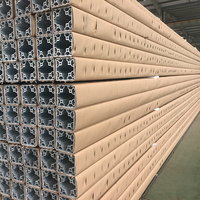 Escaliers et plateformes d'assemblage en aluminium personnalisés série 6000 avec main courante de sécurité, profils de marches pliables, découpés, pliés et soudés