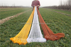 Rete da lancio a mano con catena in stile giapponese rete da lancio con ciondolo tascabile inferiore Para PA doppia rete da pesca monofilamento 003 12ft - Product Image 5