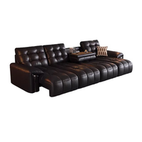 Sofá de Corduroy Estilo Crema, Sofá Nube para Apartamentos Pequeños, Sala de Estar, Estilo Italiano Minimalista, Combinación de Colores, Bloque de Tofu, Tela Moderna
