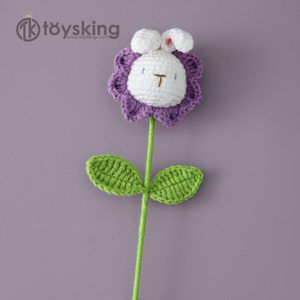 Thỏ Hoa Cành Hoa thỏ dễ thương sợi nhỏ hoa tai cong - Product Image 4