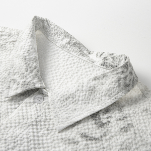 <span class=keywords><strong>Camicia</strong></span> Estiva a Maniche Corte con <span class=keywords><strong>Stampa</strong></span> Serpente, Stile <span class=keywords><strong>Giapponese</strong></span>, Casual, per Ragazzi, con Logo Personalizzato OEM, Fornitura Diretta dalla Fabbrica - Product Image 5