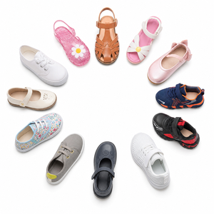 Calzado Infantil Mixto al por Mayor, Zapatillas de Cuero y Malla para Niños y Niñas, Calzado Infantil Mixto al por Mayor - Product Image 3