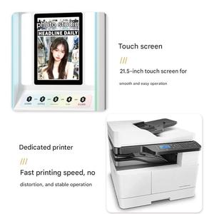 Photomaton compact en libre-service pour petits espaces, impression instantanée, partage en ligne, capacité pour 2 personnes, idéal pour le plaisir en famille - Product Image 5