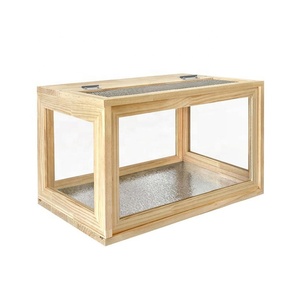 Tùy chỉnh thân thiện với môi trường kích thước lớn bằng gỗ DIY Pet <span class=keywords><strong>hamster</strong></span> hộp với cửa - Product Image 1