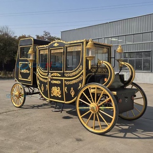 Charrette royale électrique de luxe, chariot à chevaux, transport spécial, charrette de mariage - Product Image 2