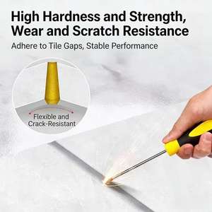 Adhésif de jointement bicomposant époxy anti-moisissure gris haute performance 400g résistant aux hautes températures – Meilleur <span class=keywords><strong>prix</strong></span> - Product Image 5