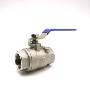 صمام كروي يدوي ثلاثي الاتجاهات بمنفذ L وT، 1000 WOG، من الفولاذ المقاوم للصدأ 304/316، منفذ كامل، سن BSP، تصنيع حسب الطلب لتطبيقات المياه - Product Image 5