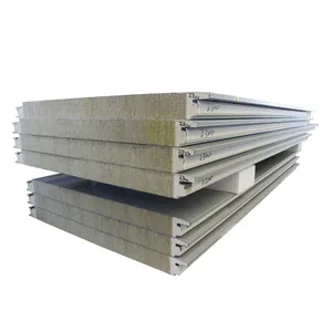2024 뜨거운 판매 PUR/PIR 폼 절연 내화 샌드위치 패널 벽/지붕 패널 절연 도어 패널