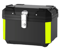 Nouvelle conception, grande taille, boîte arrière pour moto, top case pour moto, boîtes arrière étanches en PP pour moto, accessoires d'usine