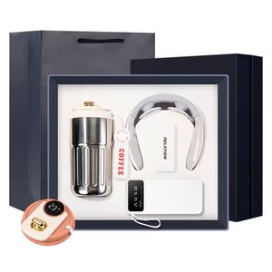 FX GIFT Stainless Steel Coffee <b>Cup</b> Neck Massager Gift Set-Personalized Printing for Mother's Day & New Year Promotional Novelty - Product Image 3