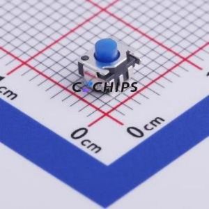 K2-1812GA-D3SW-04 Tactile Switch SMD Switch Single Pole Single Throw Round Button 1.8N Horizontal Mount - Product Image 1