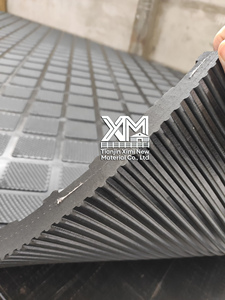 Tapete de Goma Antifatiga Duradero para Ganado, Cómodo Tapete Aislante para Establos de Ganado Vacuno, Tapete de Goma para Pisos de Granjas Ganaderas - Product Image 3
