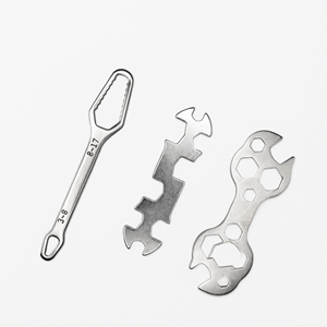 <b>Bicycle</b> Multifunction Wrench 8-17 3-8 Steel Pocket Repair <b>Tool</b> <b>Kit</b> for Bike Cycling - Product Image 1