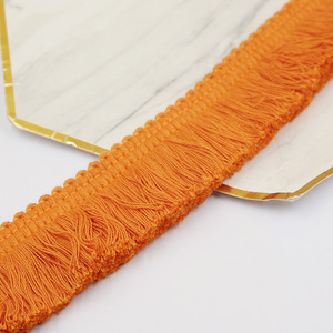 Vendita all'ingrosso di fabbrica 4cm di cotone con frange di nappe in pizzo nastro per tessuti per la casa tende tovaglie indumento - Product Image 6