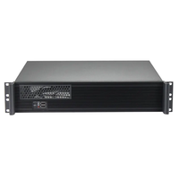 Harga Pabrik Casing Server Rak 2U Micro ATX Kompak 390mm Kedalaman 19 inci untuk Rak Server