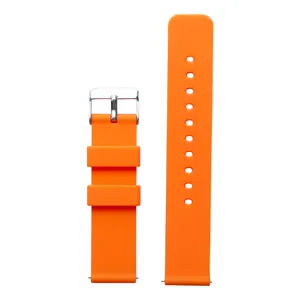 Luxury Silicone Watch Bands 18mm 20mm 22mm 24mm Rubber Watch Strap Watch Bracelet
