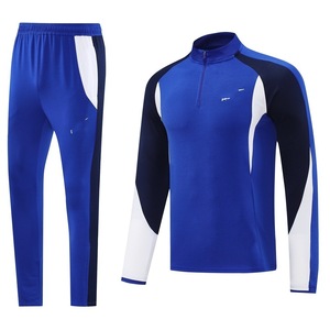 Camiseta de Entrenamiento de Fútbol de Manga Larga para Clubes, Conjuntos de Chaquetas de Fútbol Transpirables y de Secado Rápido y Ropa Deportiva - Product Image 6