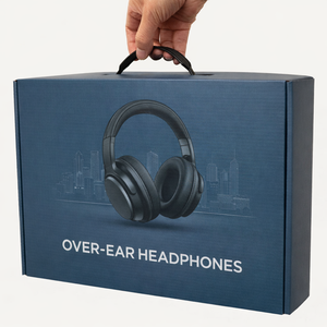 Boîtes d'emballage DTC pour écouteurs et produits électroniques 3C, en carton ondulé B/E, avec option de découpe, auto-scellantes, impression quadricolore - Product Image 3