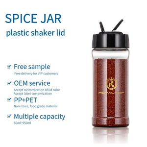 <span class=keywords><strong>Barattolo</strong></span> <span class=keywords><strong>di</strong></span> <span class=keywords><strong>spezie</strong></span> per animali domestici resistente in plastica trasparente per sale e pepe 80ml accessori per condimento da cucina strumenti per erbe per uso alimentare - Product Image 2