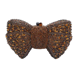 Daiwei <span class=keywords><strong>borsa</strong></span> da sera strass pochette con fiocco di cristallo personalizzato <span class=keywords><strong>borsa</strong></span> da pranzo con diamanti <span class=keywords><strong>borsa</strong></span> da sera per <span class=keywords><strong>donna</strong></span> <span class=keywords><strong>borsa</strong></span> di lusso - Product Image 1