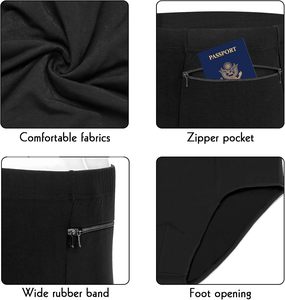 <span class=keywords><strong>Calzoncillos</strong></span> bóxer de Modal personalizados para hombre <span class=keywords><strong>con</strong></span> <span class=keywords><strong>bolsillo</strong></span> oculto, ropa interior de viaje transpirable, <span class=keywords><strong>calzoncillos</strong></span> cómodos para hombres - Product Image 2