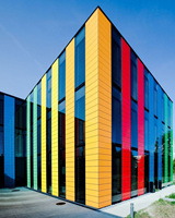 Panneau composite en aluminium de 3 mm revêtu de PVDF pour revêtement mural extérieur d'appartement moderne, ignifuge et écologique