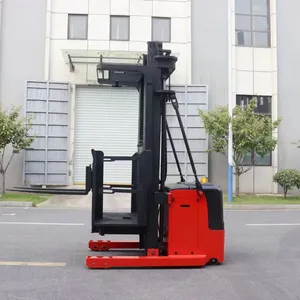 Electric Aerial Picker Narrow Aisle Order Picking Stacker Truck