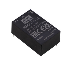 Convertidor CC-CC Mean Well MDD03G 12, Entrada 18-75V, Salida 12V, Grado Médico, Montaje en Placa - Product Image 1