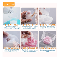 Silicone liquide souple de qualité alimentaire supérieure, gel anti-anxiété, silicone pour la fabrication de jouets anti-stress DIY