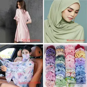 Tecido de chiffon macio respirável de alta qualidade para vestido de lenço feminino Abaya tecido de chiffon