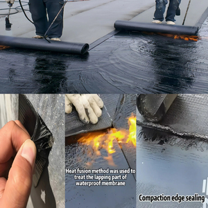 Membrana Impermeabilizante de Asfalto de Polímero de Alta Calidad para Techos y Sótanos, Venta Caliente del Fabricante - Product Image 2