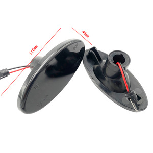 PZ659-2Y ไฟข้าง LED 12V สัญญาณเลี้ยว NV400ของนิสสันสำหรับ Renault MK3 Vauxhall MK2 - Product Image 3