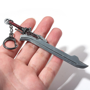 Llavero <span class=keywords><strong>de</strong></span> Devil May Cry 5, Collar con Piedra del Alma del Arma Blue Rose <span class=keywords><strong>de</strong></span> <span class=keywords><strong>Dante</strong></span> y Nero, Regalo - Product Image 2