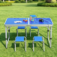 Ensemble table et chaises pliantes portables pour camping, randonnée et pique-nique – Meubles d'extérieur très demandés