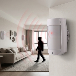 Sensor PIR Dual para interiores, sensor de detección de movimiento humano de inmunidad a mascotas, 2 uds. - Product Image 6
