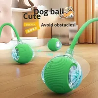 Vente en gros de jouets pour animaux de compagnie écologiques et tendance, 7 couleurs, rechargeables par USB, interactifs, en plastique et silicone, pour chats et chiens, durables et résistants à la mastication