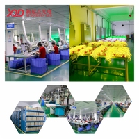Pantalla LED Flexible Impermeable XQD Factory Custom P50 SPI RGB WS2811 para Tiendas Minoristas, Señalización, Proyectos Educativos