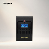 Alimentation sans interruption Techfine 1200VA 110V 220V avec écran LCD pour équipement réseau et poste de travail
