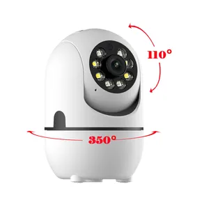 Notifica APP per visione notturna metodo di installazione multipla 2.4G Wireless 2MP IP Cam Smart Home Indoor Pet Security Wifi Camera