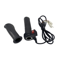 Poignée d'accélérateur à 3 broches avec interrupteur de marche arrière pour vélo électrique, trottinette électrique, contrôleur de vitesse, poignée d'accélérateur pour trottinette électrique, vélo