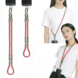 Correa de Silicona Suave y Duradera para Teléfono, Cordón Universal Antipérdida para Teléfono Celular con Parche para Viajes al Aire Libre y Uso Diario - Product Image 1