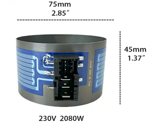 Bobinas de calentamiento: piezas de calentador eléctrico de película gruesa <span class=keywords><strong>para</strong></span> <span class=keywords><strong>lavavajillas</strong></span> Siemens, <span class=keywords><strong>Bosch</strong></span>, calentadores eléctricos instantáneos con bomba de <span class=keywords><strong>lavavajillas</strong></span> - Product Image 4