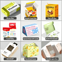 En stock, boîte cadeau en papier kraft à 9 compartiments, recyclable, boîte à 9 compartiments pour chocolat, bonbons, biscuits, petits cadeaux